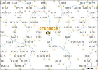 map of Otungade