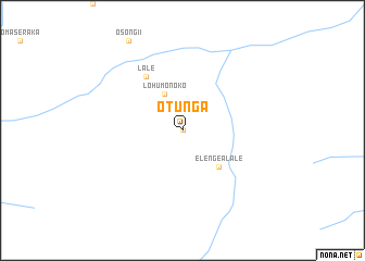 map of Otunga