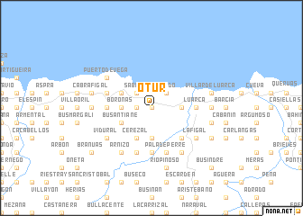 map of Otur