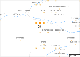 map of Otuto