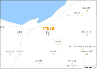 map of Otuyo