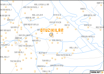 map of Otuzikilǝr