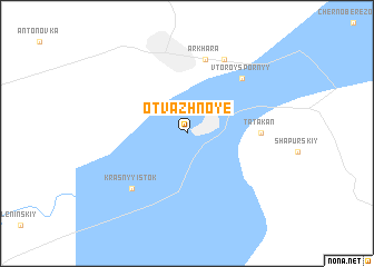 map of Otvazhnoye