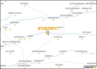 map of Otvazhnyy
