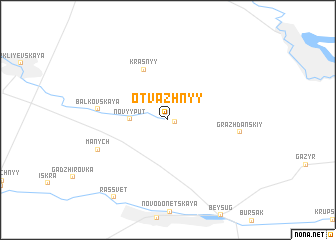 map of Otvazhnyy
