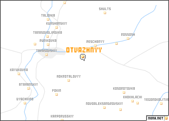 map of Otvazhnyy