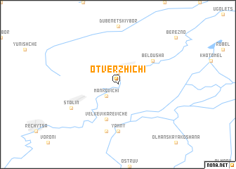 map of Otverzhichi