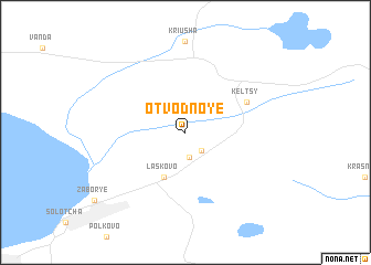 map of Otvodnoye