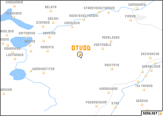 map of Otvod