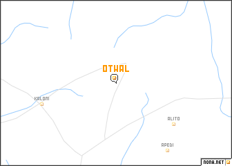 map of Otwal