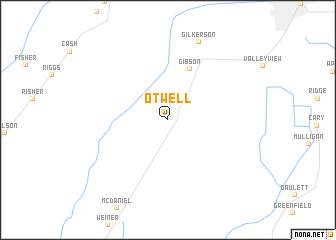 map of Otwell