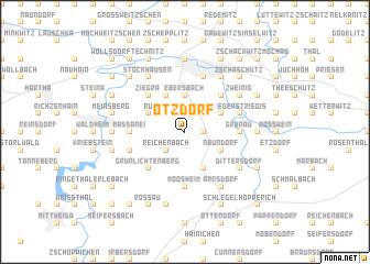 map of Otzdorf