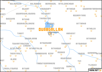 map of Ou Abdallah