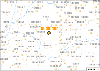 map of Ouabingo