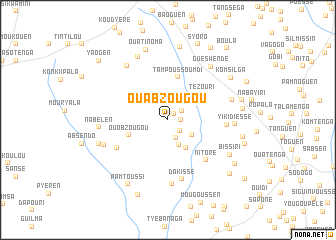 map of Ouabzougou