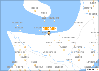 map of Ouadak