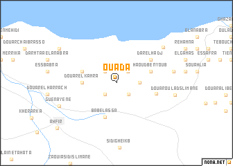 map of Ouada