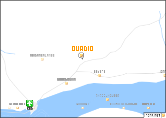 map of Ouadio