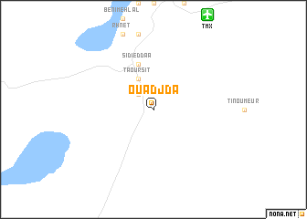 map of Ouadjda