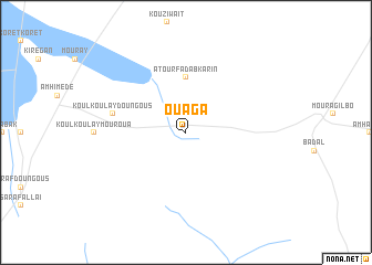 map of Ouaga