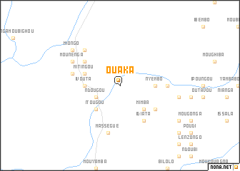 map of Ouaka