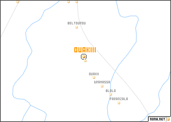 map of Ouaki II