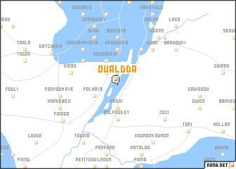 map of Oualdda