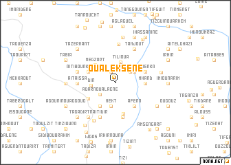 map of Oualeksene