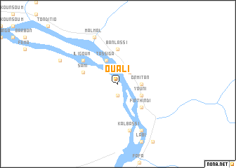 map of Ouali