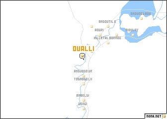 map of Oualli