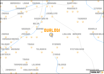 map of Oualodi