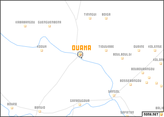 map of Ouama