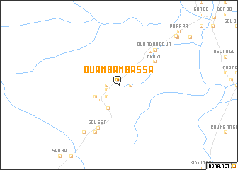 map of Ouambambassa