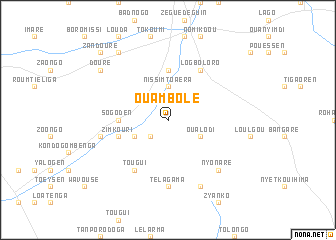 map of Ouambolé