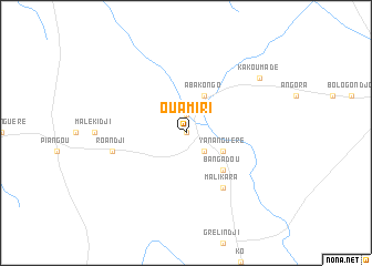 map of Ouamiri