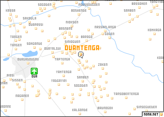 map of Ouamtenga