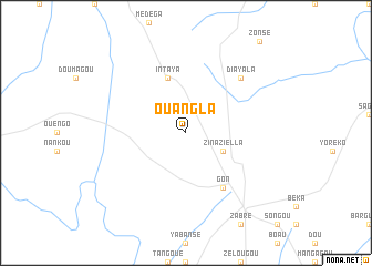 map of Ouangla