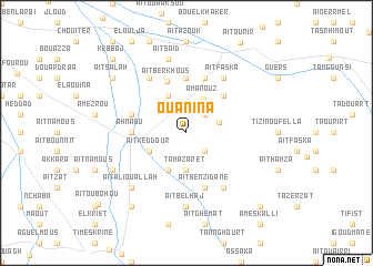 map of Ouanina