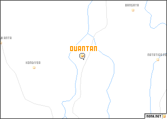 map of Ouantan