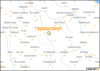 map of Ouaouizakht