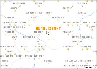 map of Ouaouizerht