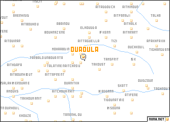 map of Ouaoula