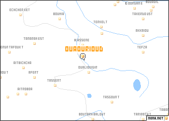 map of Ouaourioud
