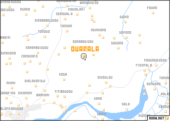 map of Ouarala