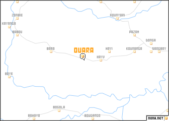 map of Ouara