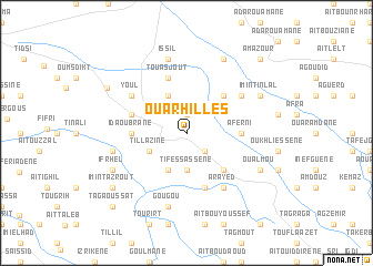 map of Ouarhilles