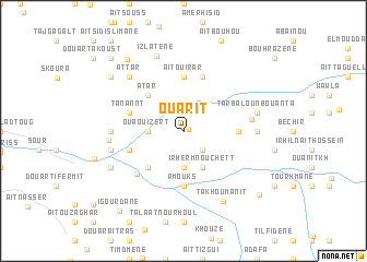 map of Ouarit