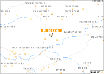 map of Ouarizane