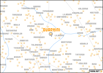 map of Ouarmini