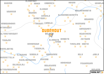 map of Ouarmout